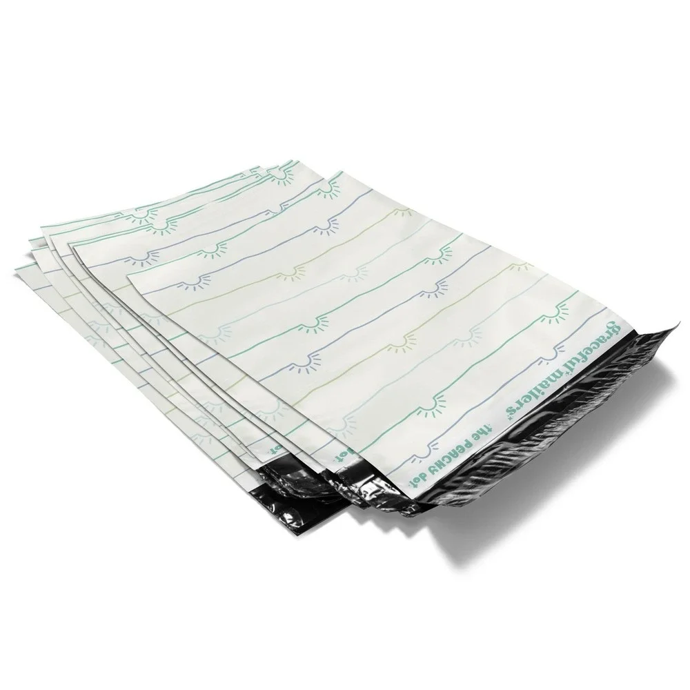 Blue‎ Sunshines Poly Mailers 10x13 Inch 100 Pack Shipping Supplies Cute Mailers